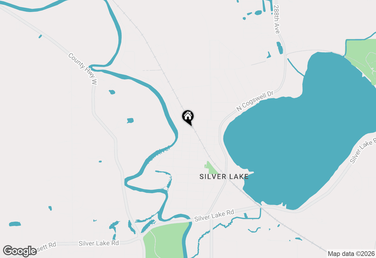 Map of 105 Northwater St, Silver Lake, WI 53170