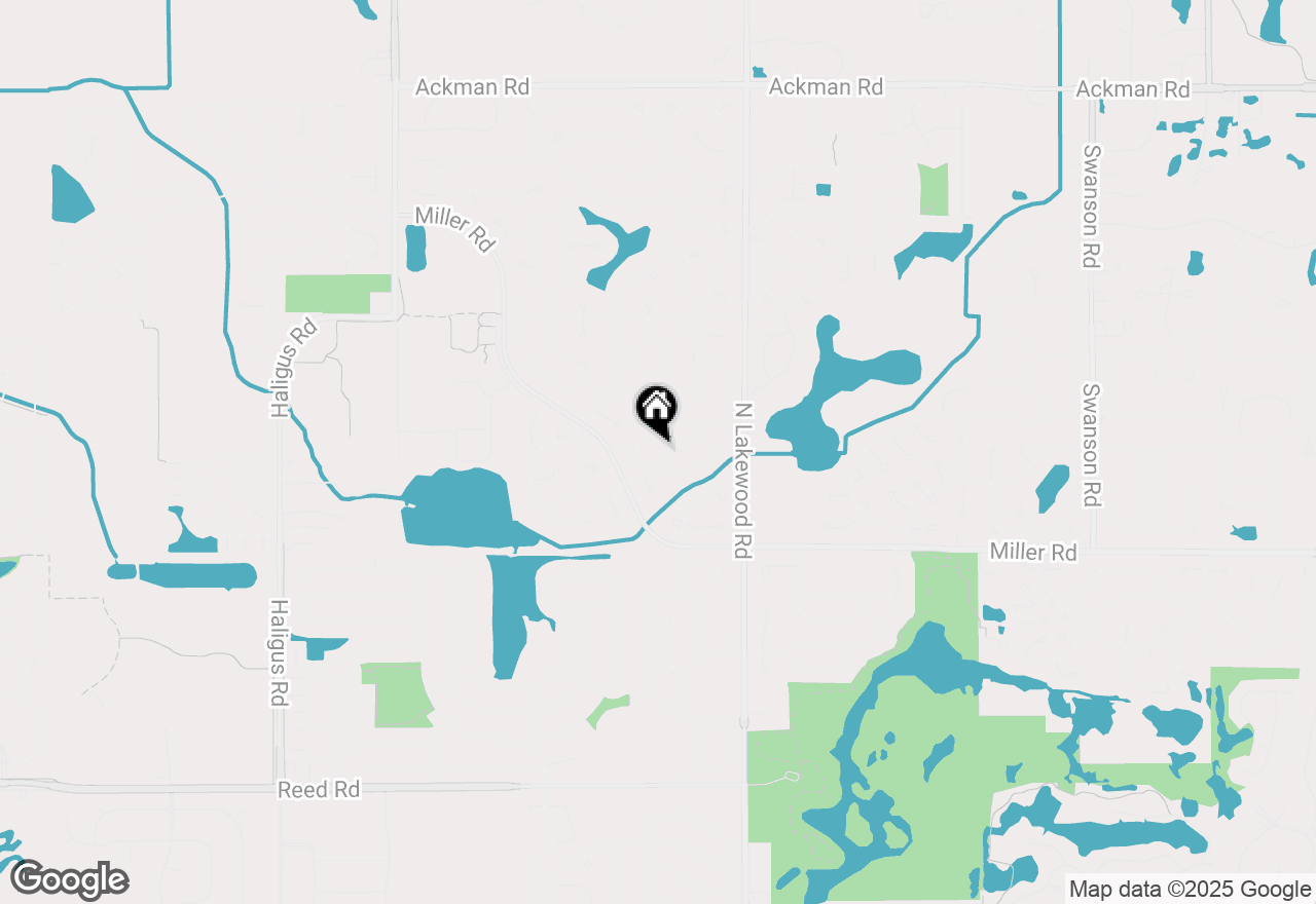 Map of 2521 Waterford Lane, Lake In The Hills, IL 60156