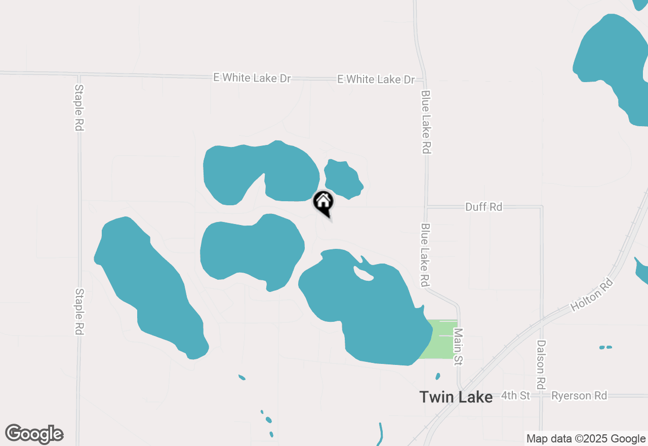 Map of 2659 Duff Road, Twin Lake, MI 49457