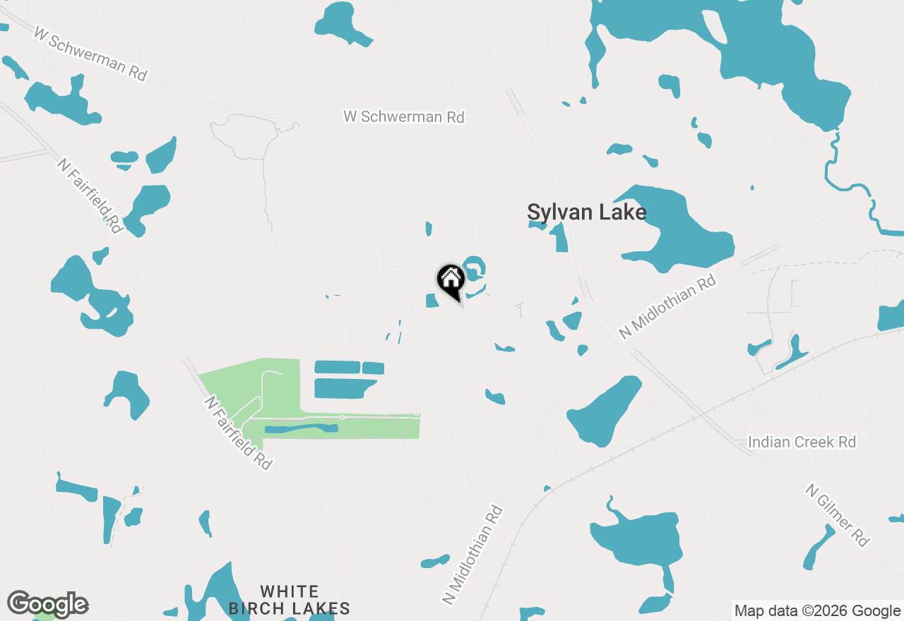 Map of 1 Sherman Court, Hawthorn Woods, IL 60047