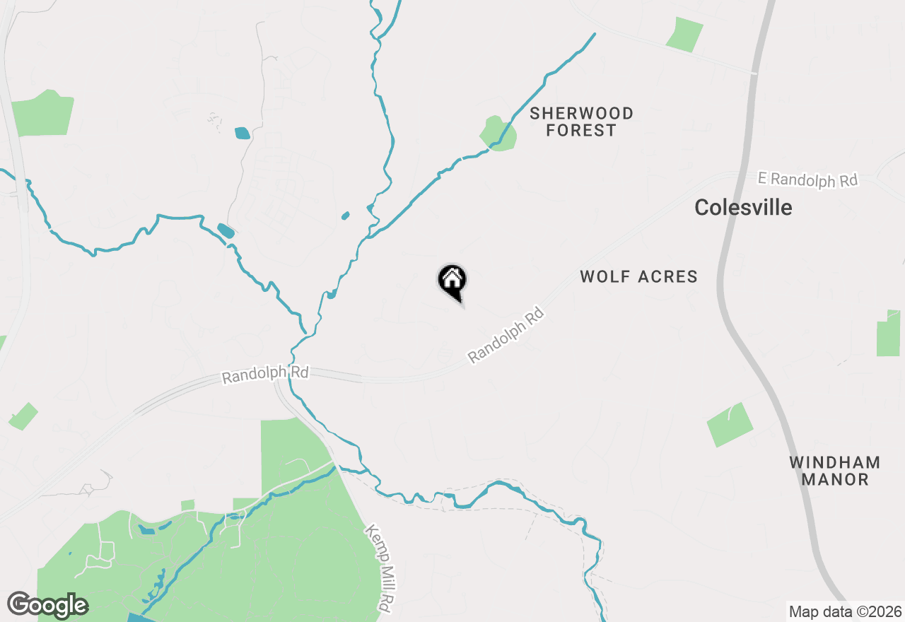 Map of 600 Seminole Creek Way, Silver Spring, MD 20904