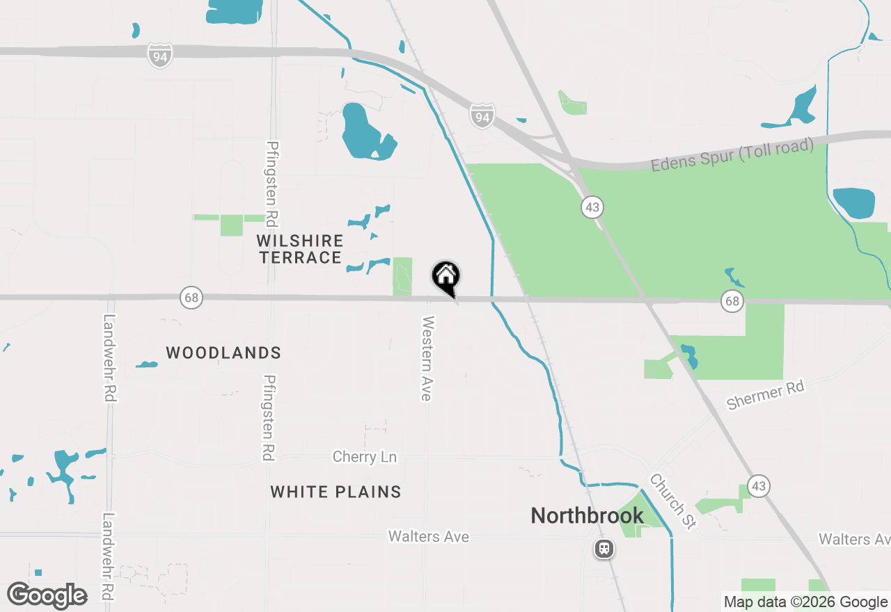 Map of 2331 Dundee Road, Northbrook, IL 60062