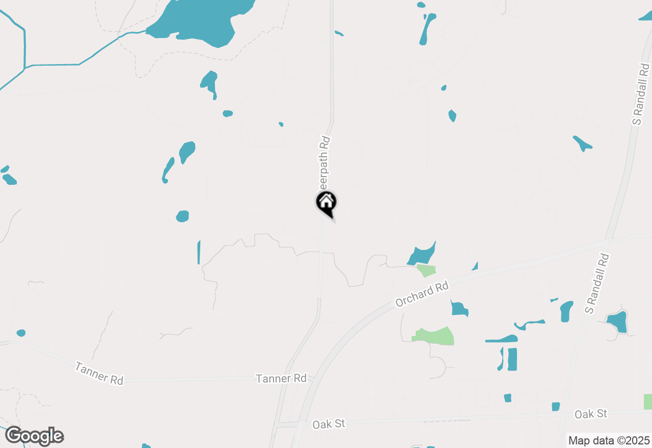 Map of 921 N Deerpath Road, North Aurora, IL 60542