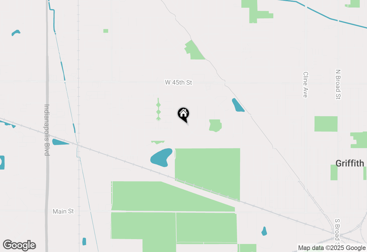 Map of 619 N Forest Avenue #46319, Griffith, IN 46319