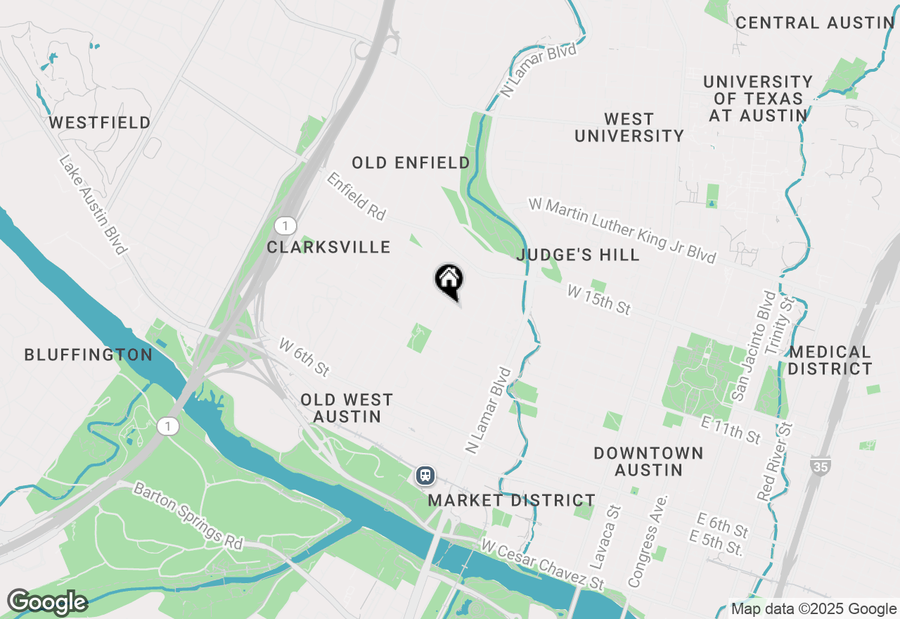 Map of 1018 Shelley Ave, Austin, TX 78703