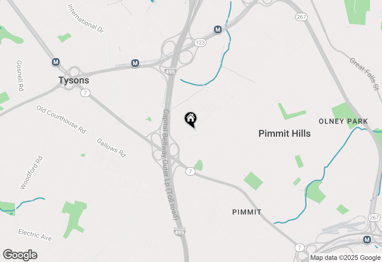 Map of 7841 Enola Street #107, Mclean, VA 22102