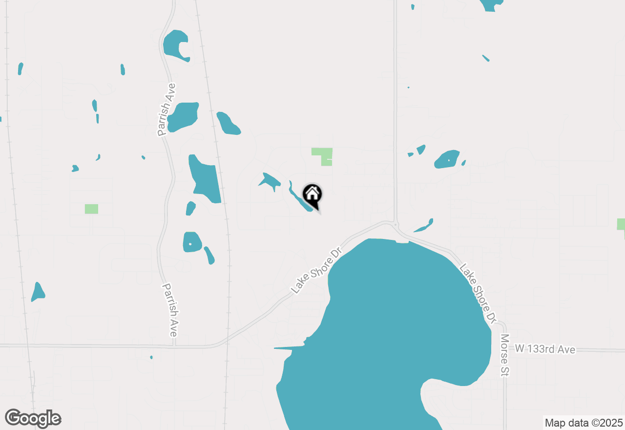 Map of 12805 Fawn Court, Cedar Lake, IN 46303