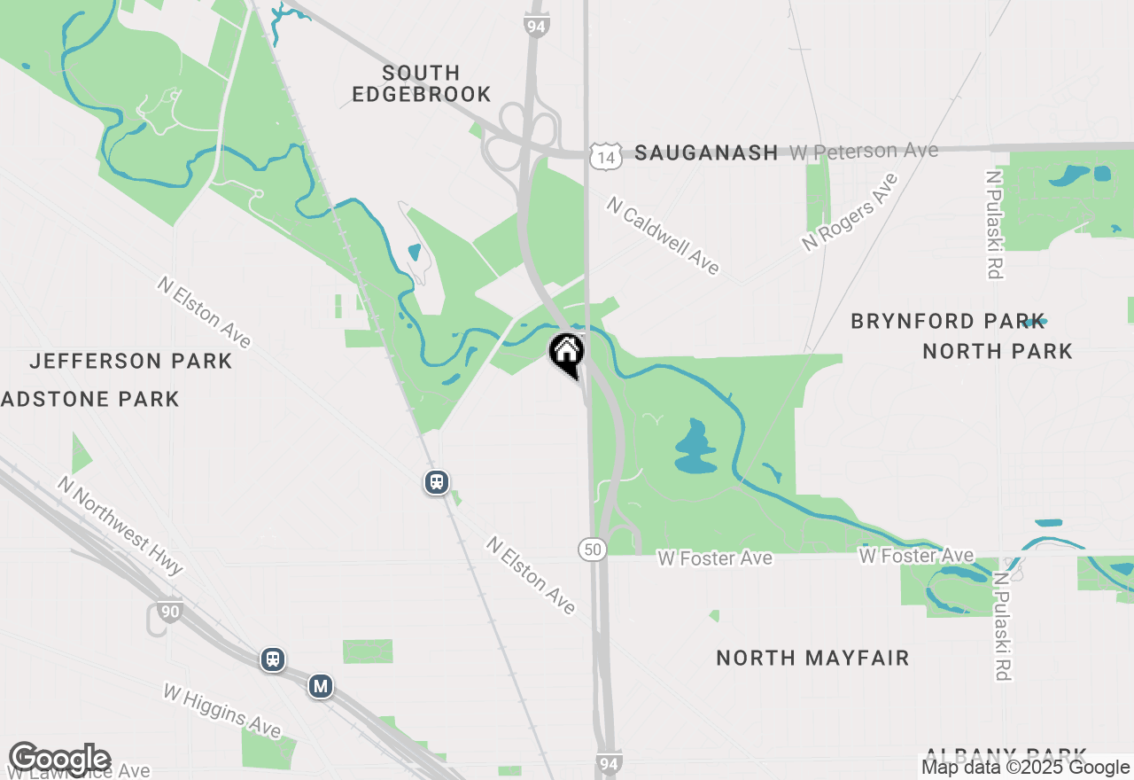 Map of 5449 N La Crosse Avenue, Chicago, IL 60630