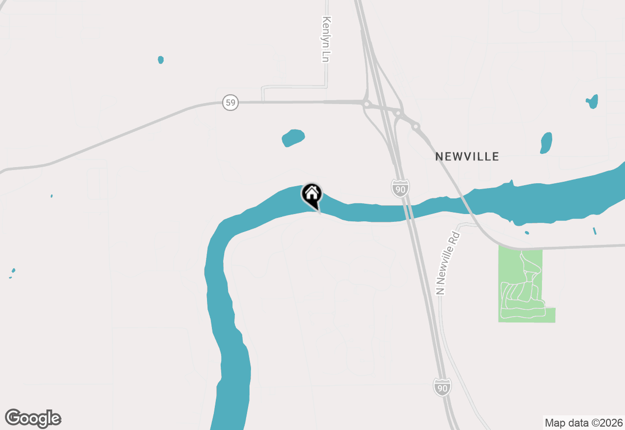 Map of 433 E Ellendale Road, Edgerton, WI 53534