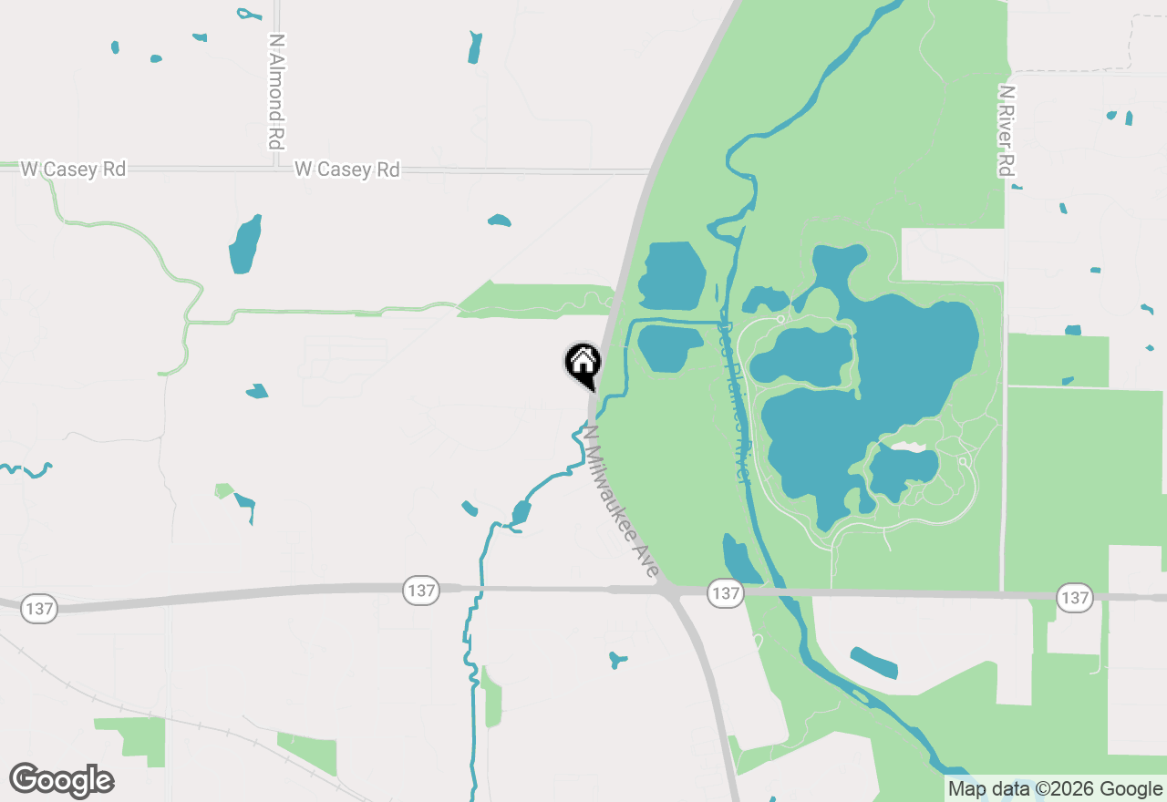 Map of 110 Brookhill Road, Libertyville, IL 60048