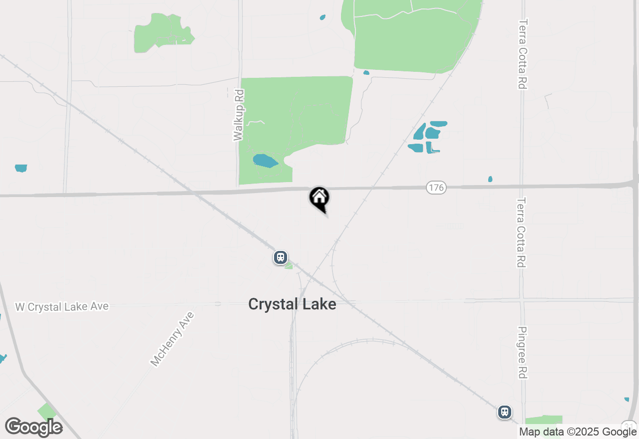 Map of 186 Illinois Street, Crystal Lake, IL 60014