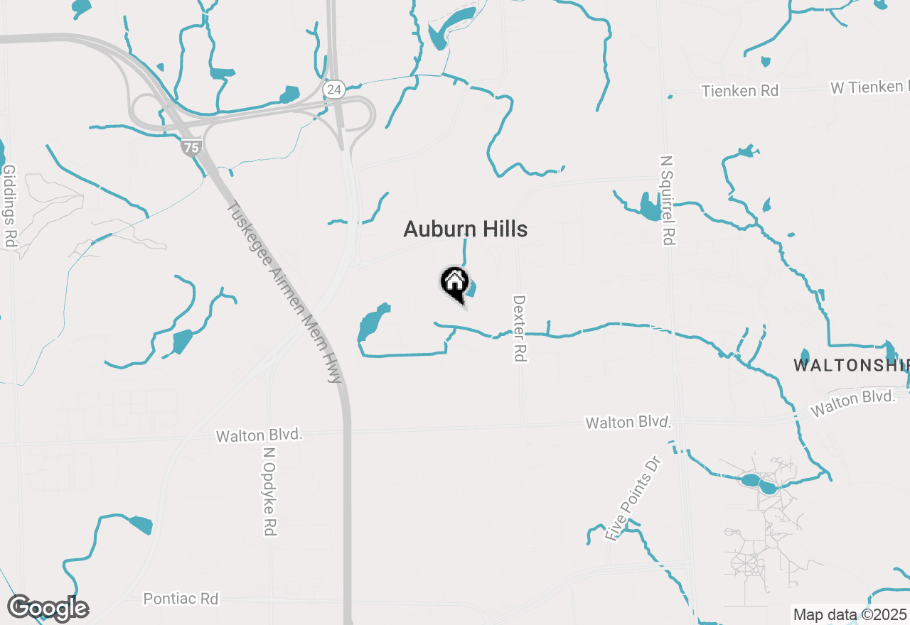 Map of 2796 Davison Avenue, Auburn Hills, MI 48326