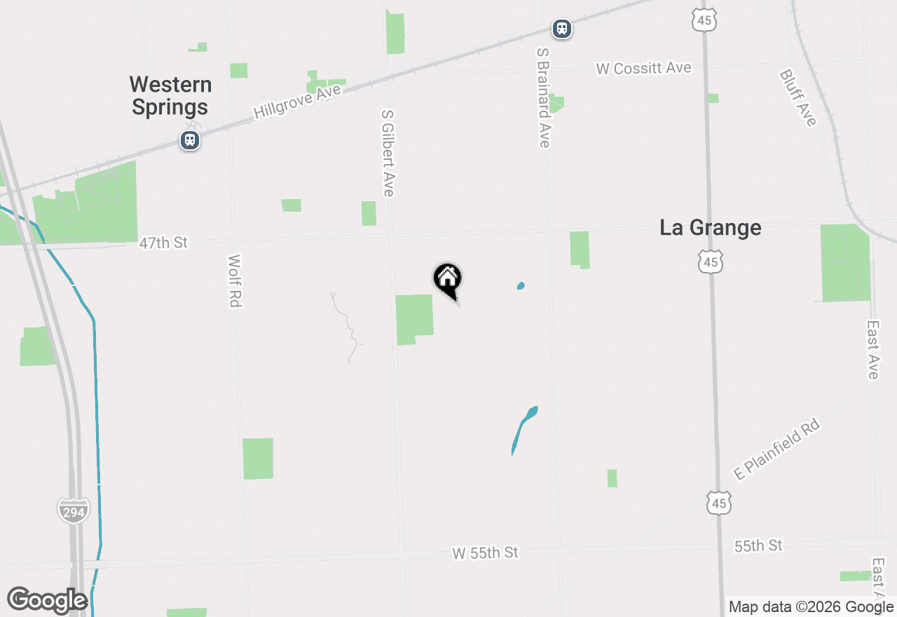 Map of 1225 Carriage Lane, La Grange, IL 60525