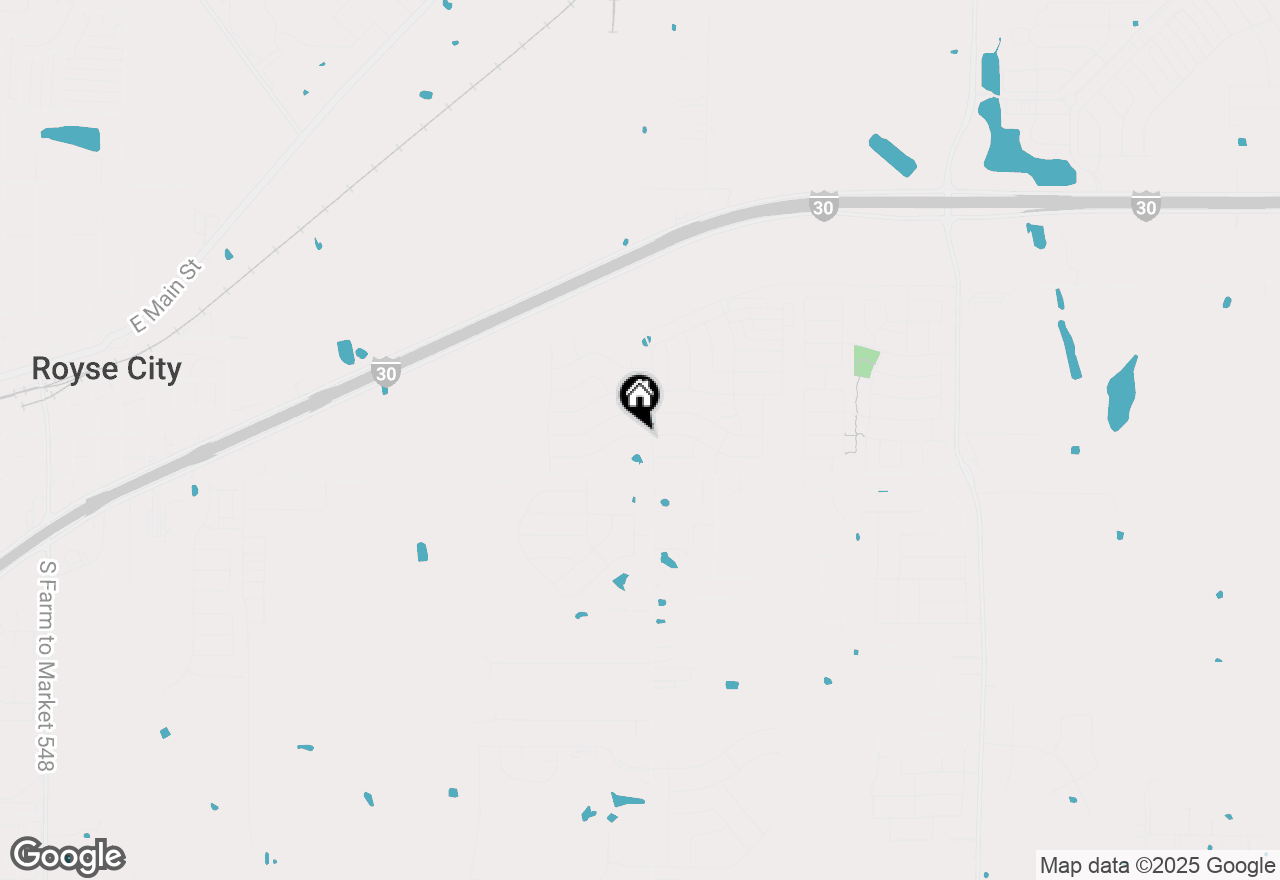 Map of 2204 Clearwater Way, Royse City, TX 75189