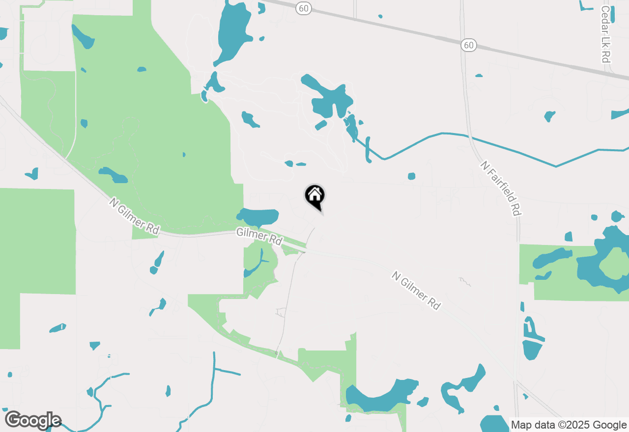 Map of 2815 Glacier Way #E, Wauconda, IL 60084