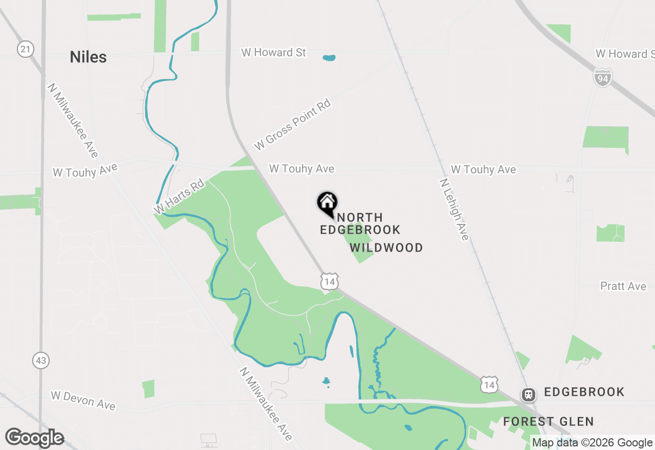 Map of 6960 N Mcalpin Avenue, Chicago, IL 60646
