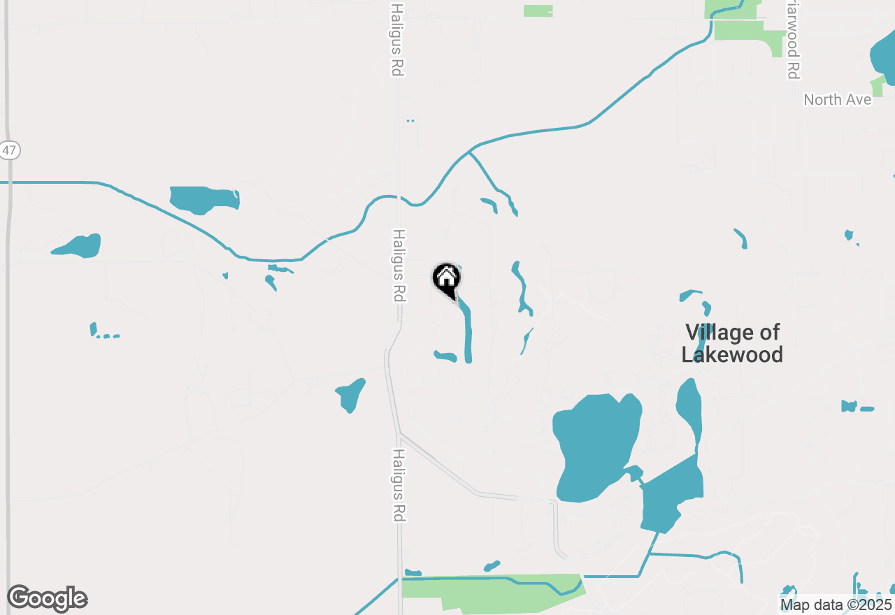 Map of 7230 Bonnie Drive, Lakewood, IL 60014