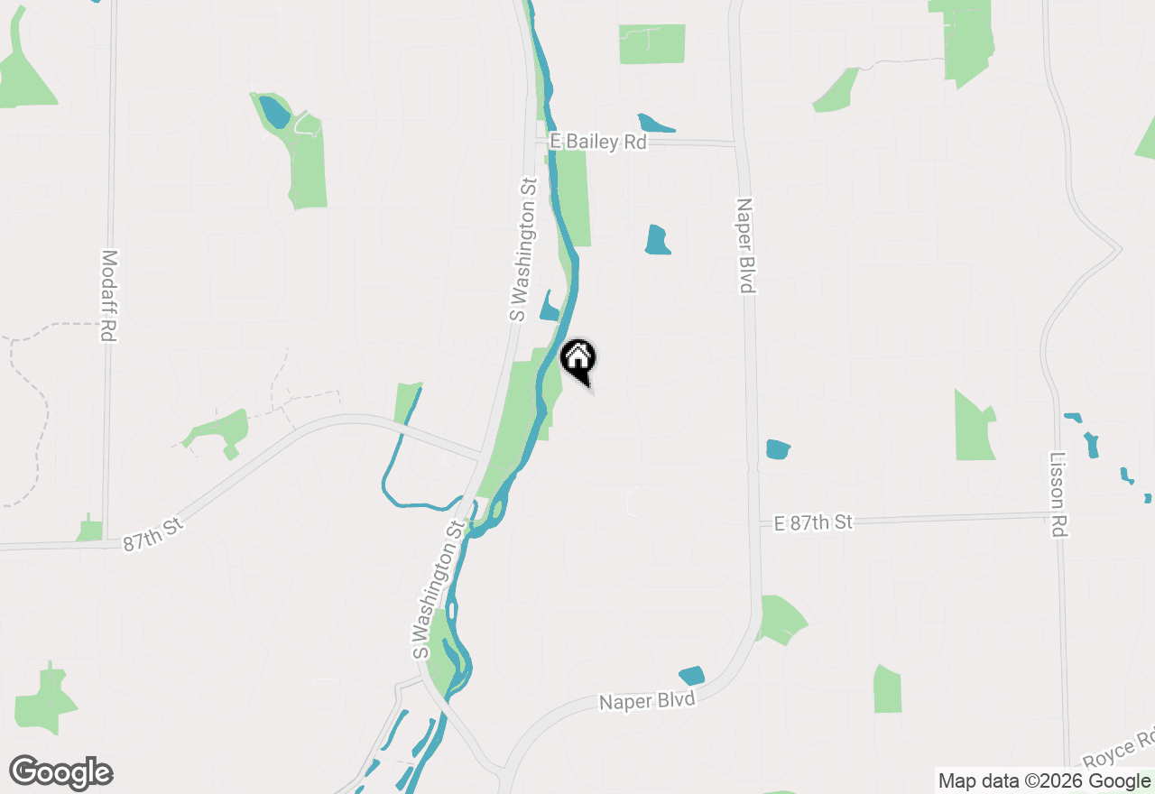 Map of 309 Carriage Hill Road, Naperville, IL 60565