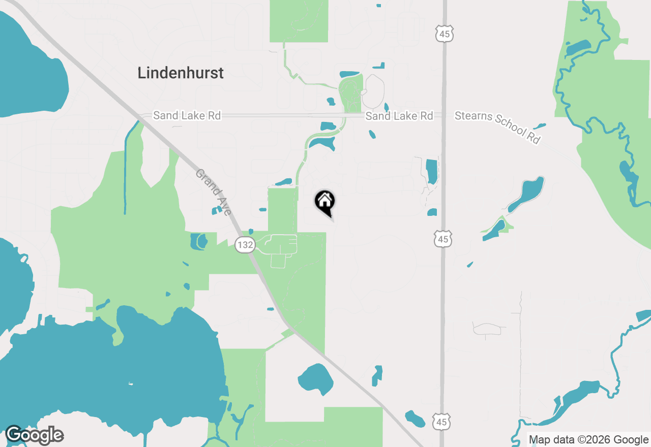 Map of 2798 Spring Circle South, Lindenhurst, IL 60046