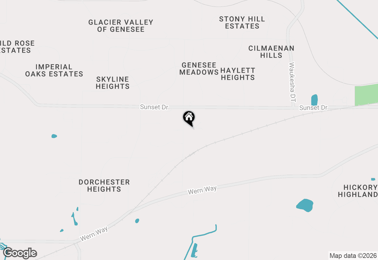 Map of W297S3240 Boettcher Rd, Waukesha, WI 53188