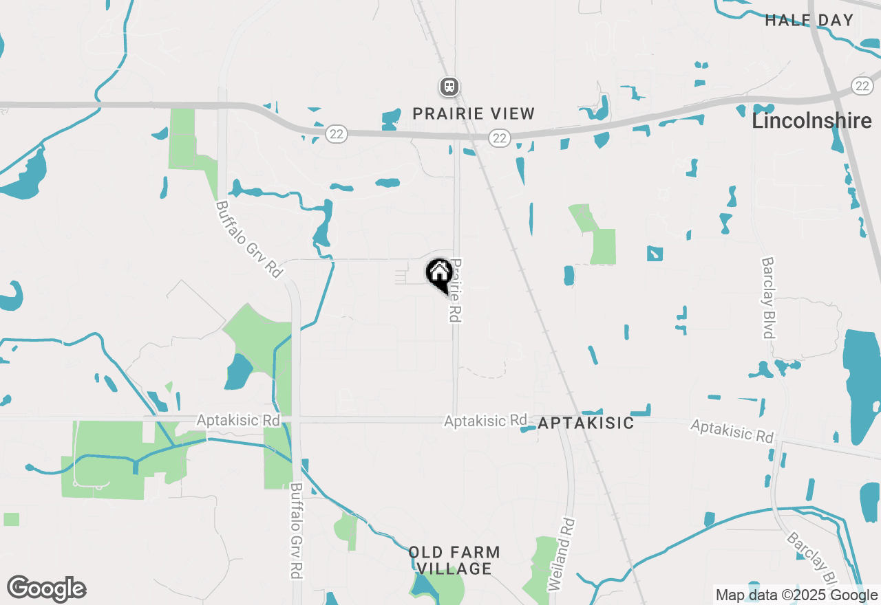 Map of 2045 Jordan Terrace, Buffalo Grove, IL 60089
