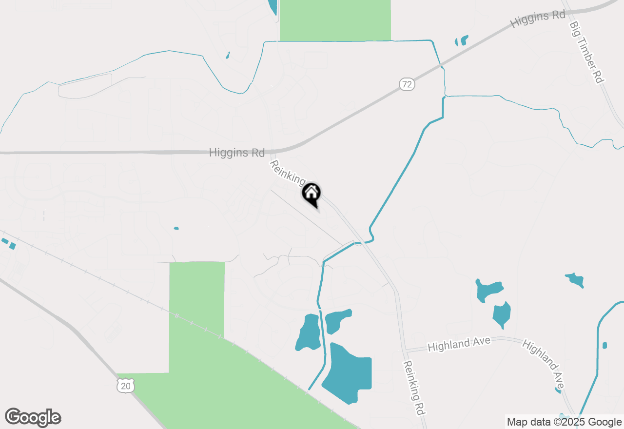 Map of 567 Yorkshire Lane, Pingree Grove, IL 60140