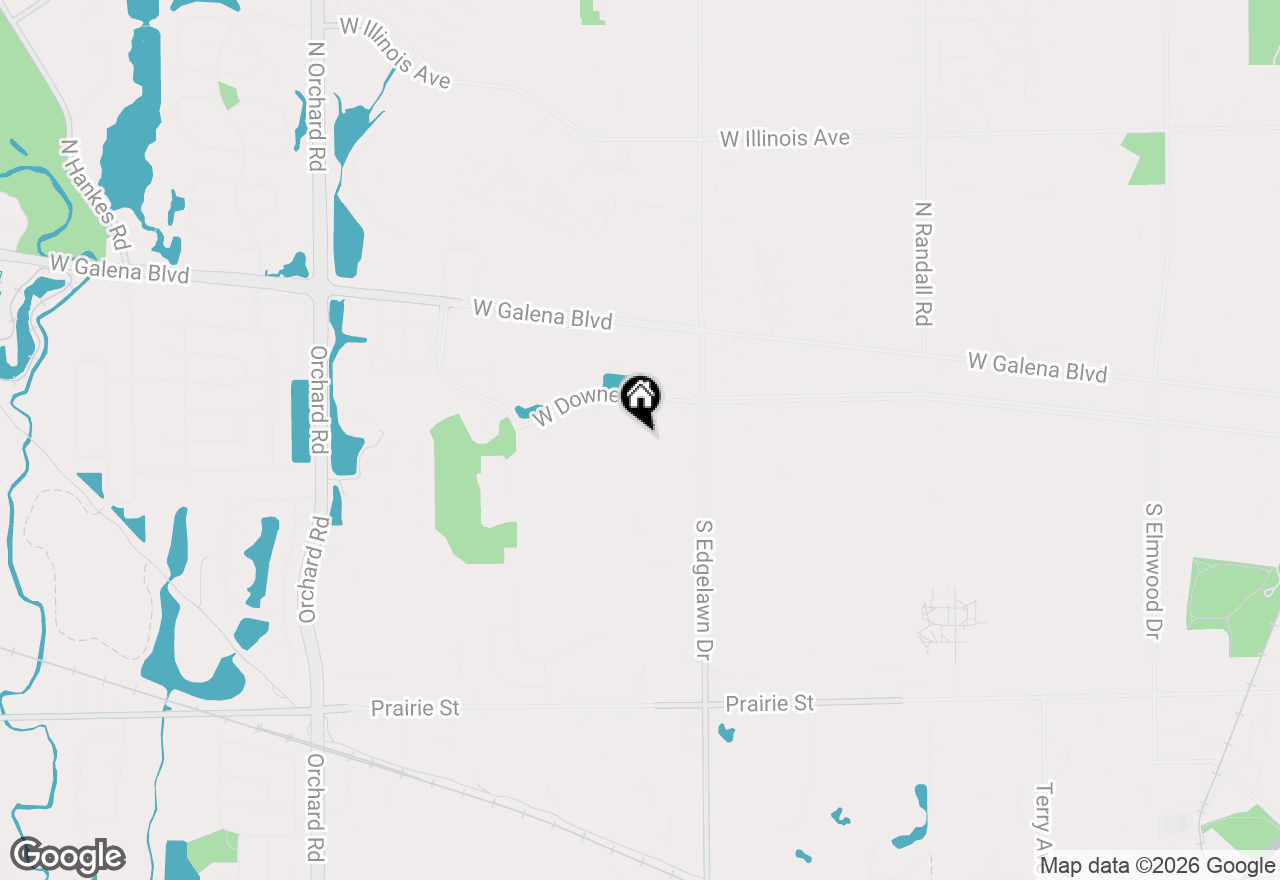 Map of 1944 School House Lane, Aurora, IL 60506