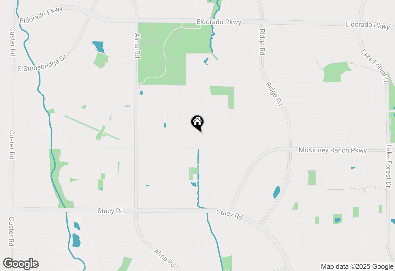 Map of 3905 Ocala Lane, Mckinney, TX 75070