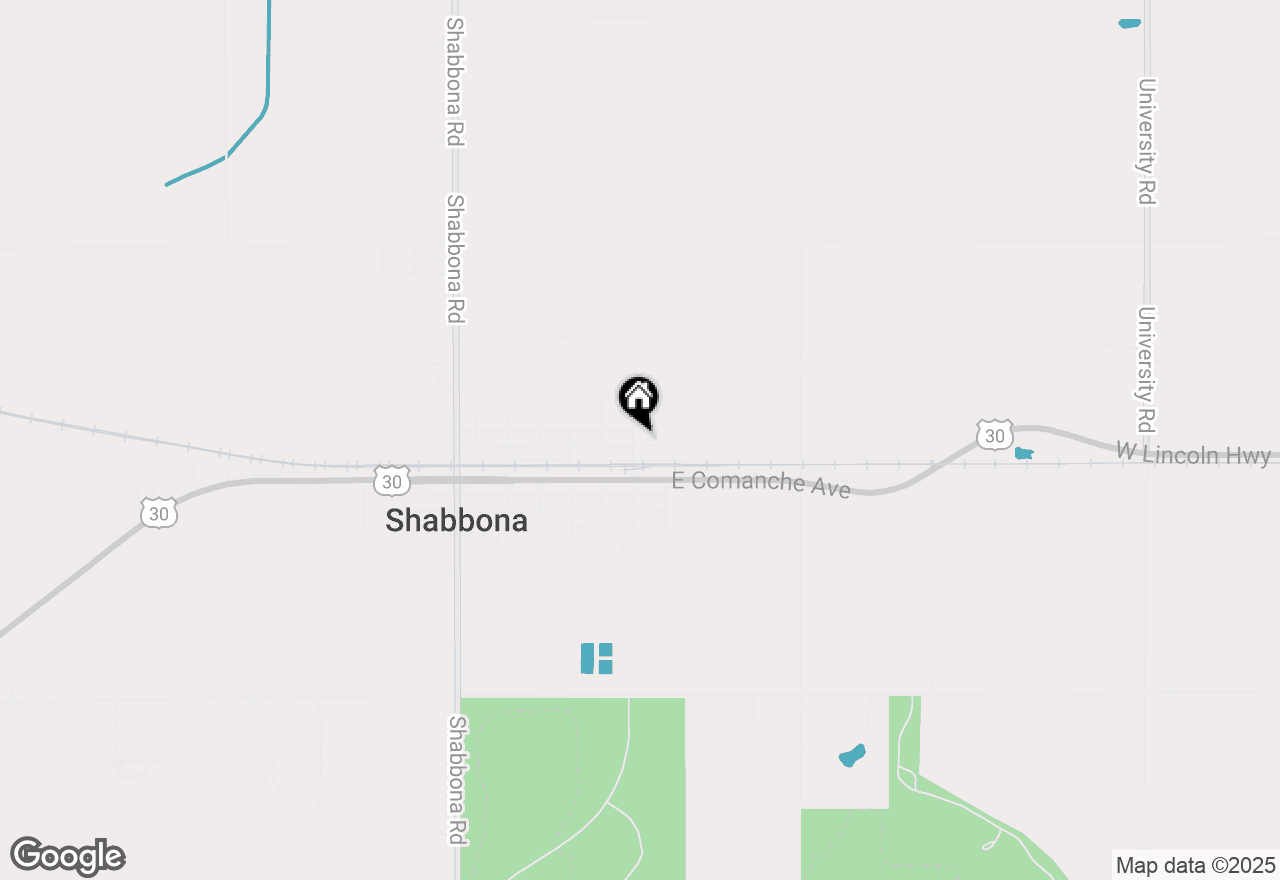 Map of 302 E Navaho Avenue, Shabbona, IL 60550