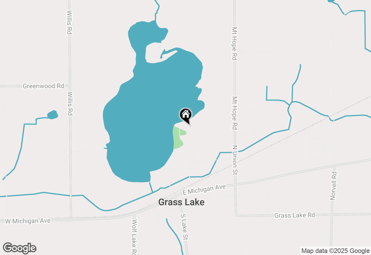 Map of 236 Simpson Street, Grass Lake, MI 49240