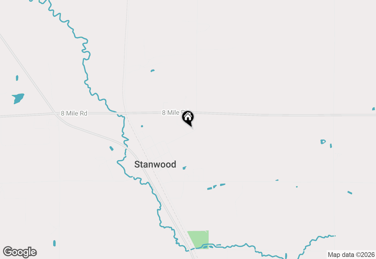 Map of 277 Madison Road, Stanwood, MI 49346