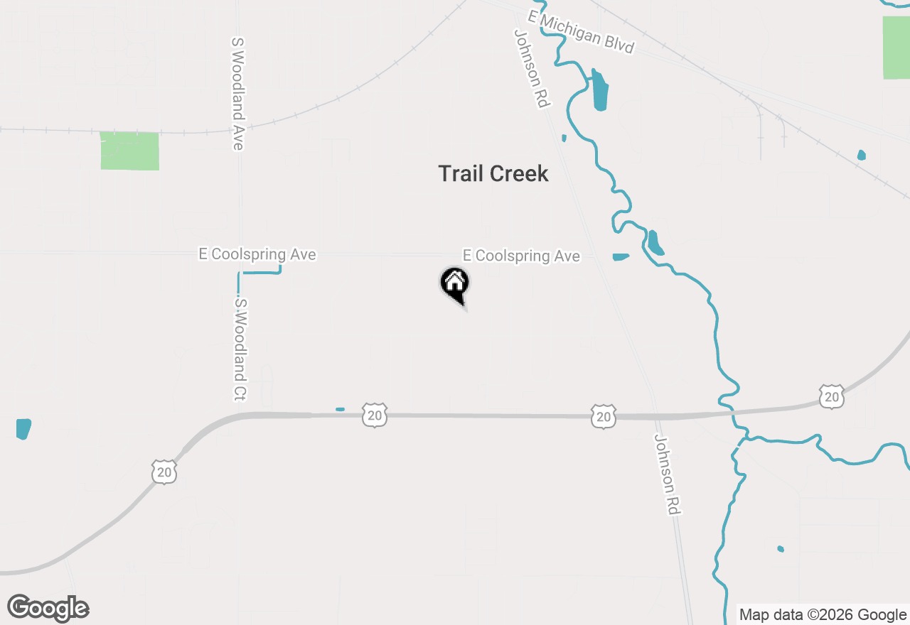 Map of 422 Yanke Road, Michigan City, IN 46360
