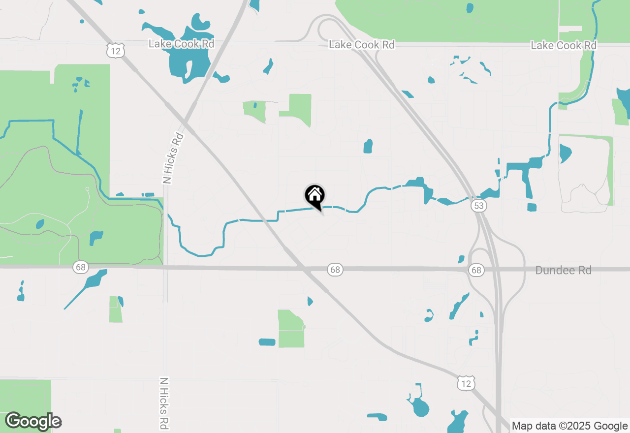 Map of 140 Lily Lane, Wheeling, IL 60090