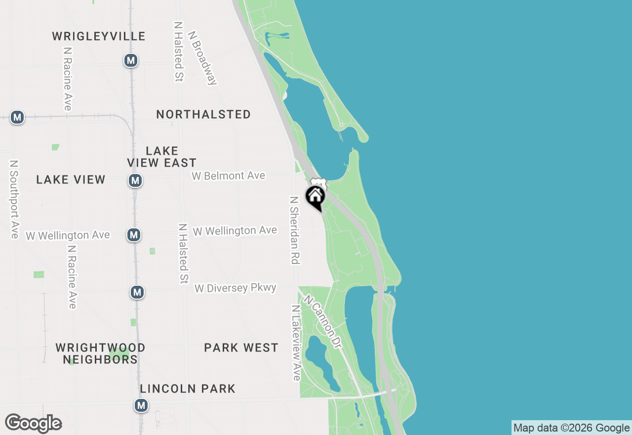 Map of 3026 N Lake Shore Drive, Chicago, IL 60657