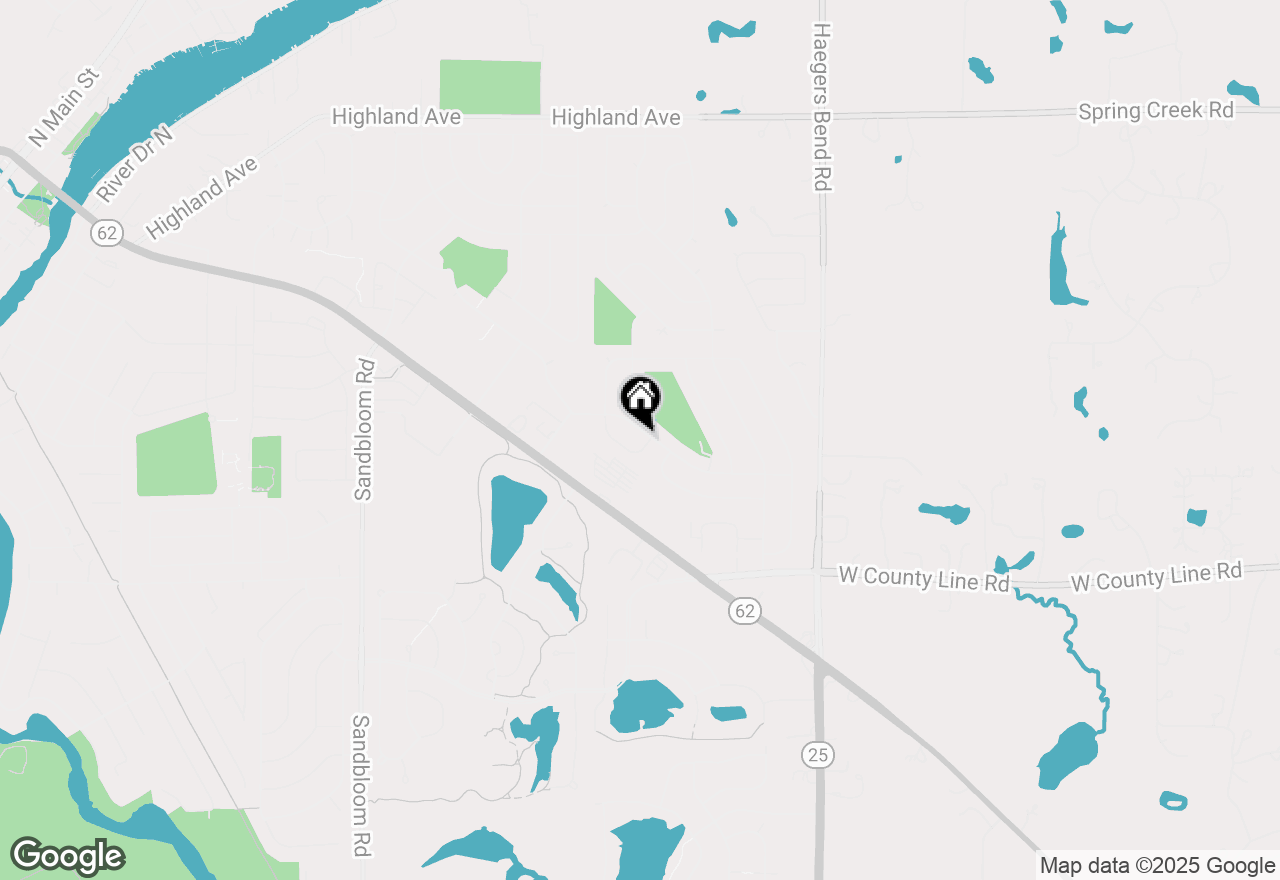 Map of (Address confidential), Algonquin, Illinois 60102