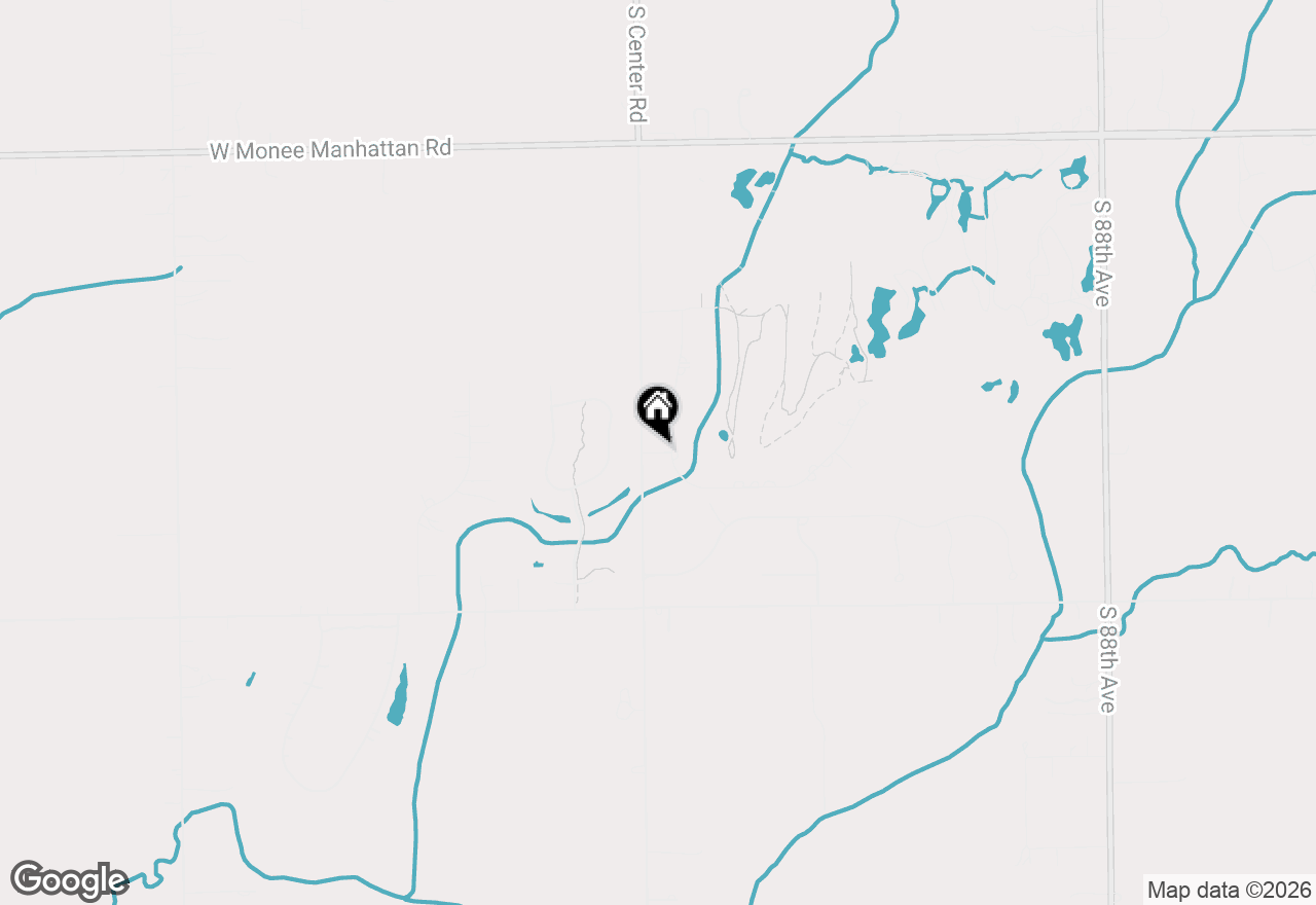 Map of 90 Golf View Lane #A, Frankfort, IL 60423