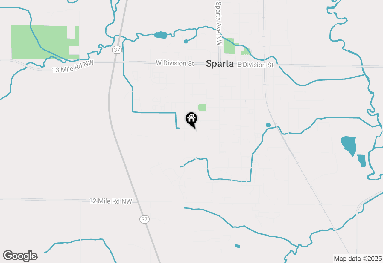 Map of 160 Orchard Drive, Sparta, MI 49345