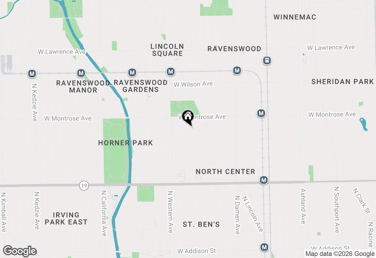 Map of 4315 N Oakley Avenue, Chicago, IL 60618
