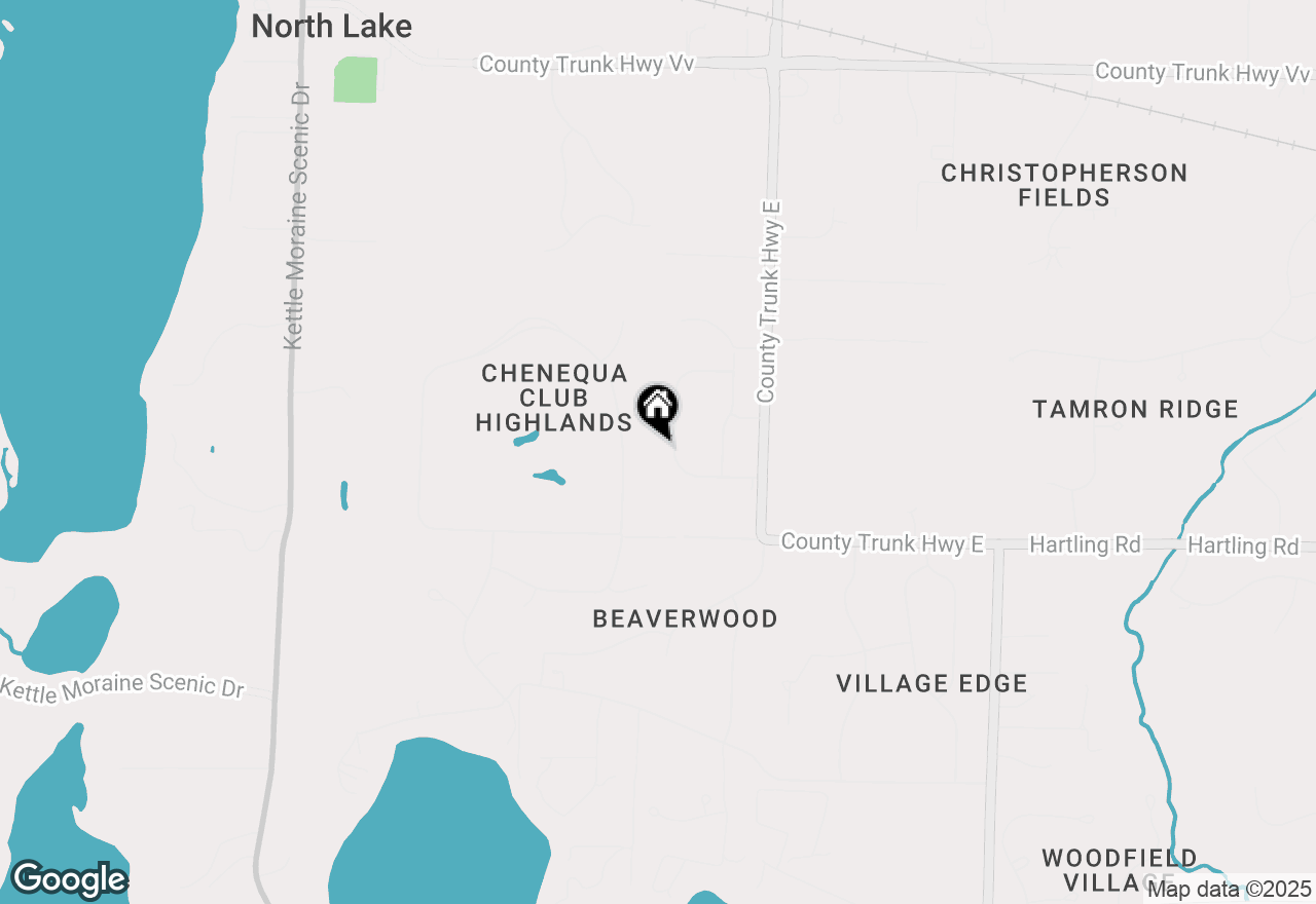 Map of W307N6939 Bette Ann Dr, Hartland, WI 53029