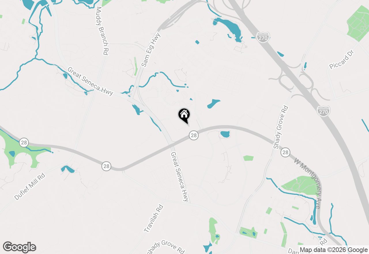 Map of 5817 Edson Lane #T2, Rockville, MD 20852