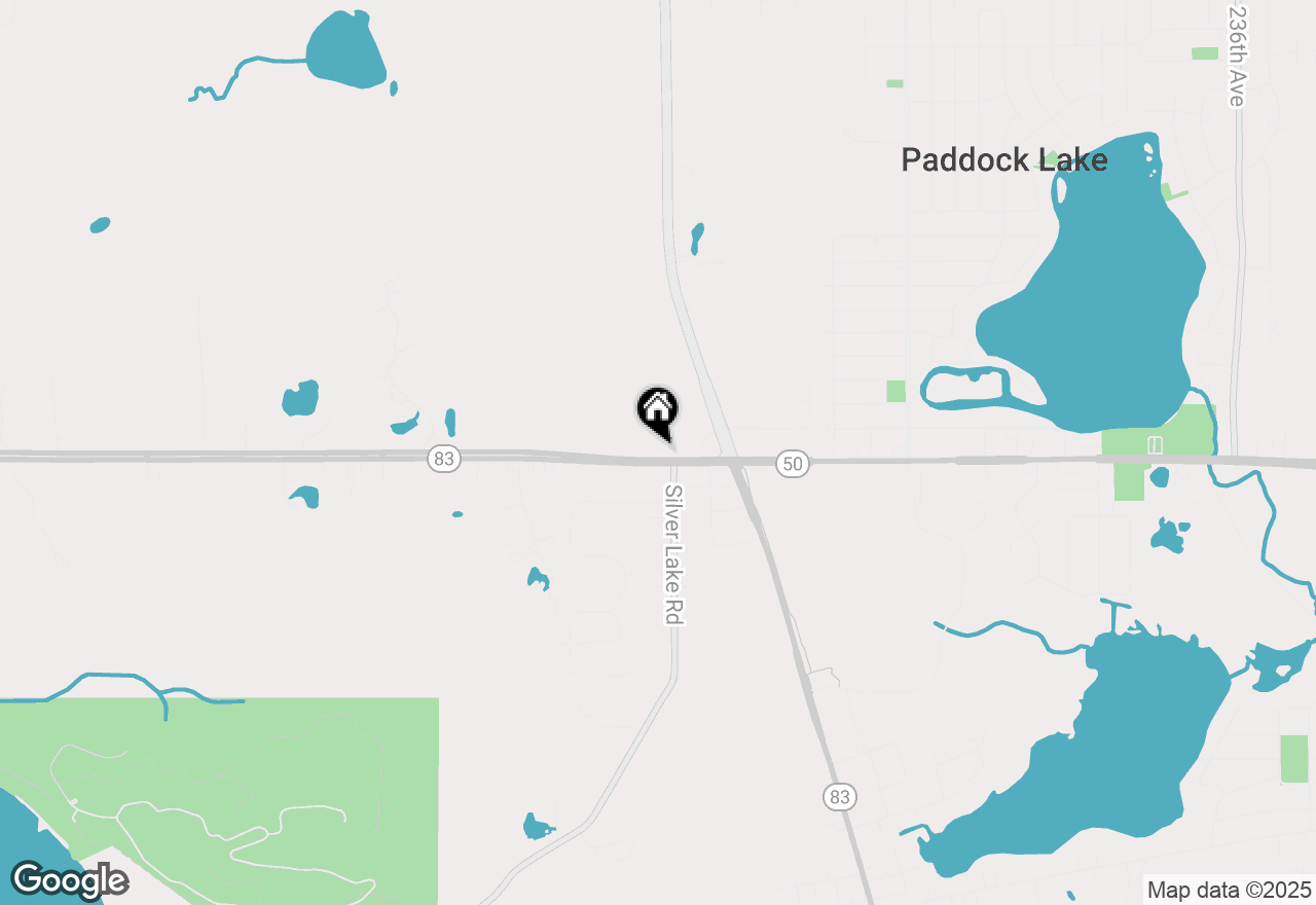 Map of 25614 75th St, Salem, WI 53168