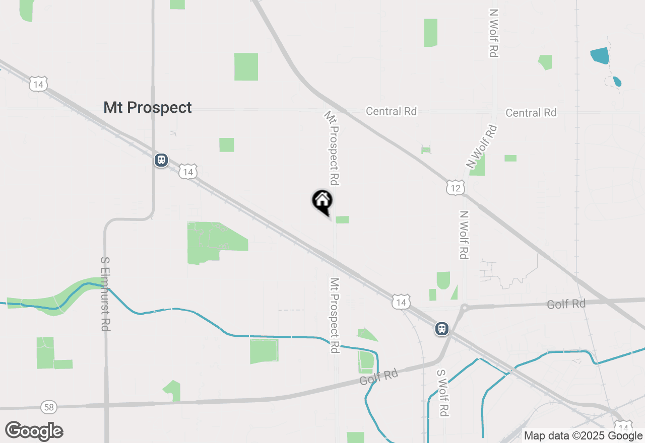 Map of 1000 E Lincoln Street, Mount Prospect, IL 60056