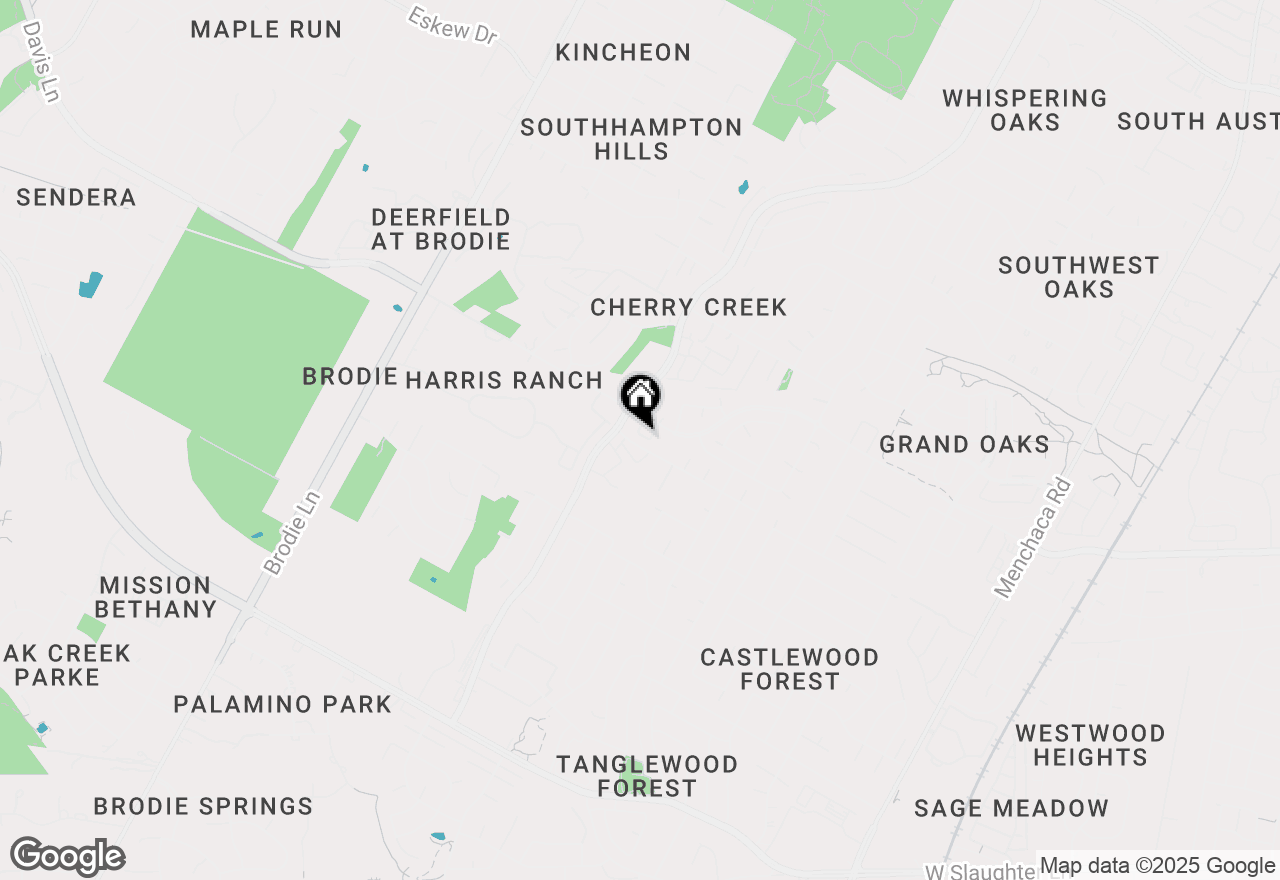 Map of 8925 Parker Ranch Cir #B, Austin, TX 78748