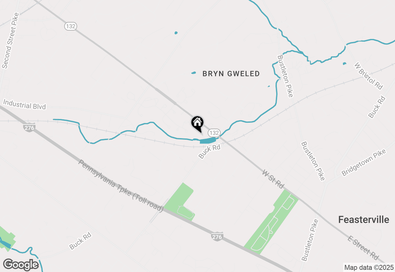 Map of 301 Lakeside Park, Southampton, PA 18966