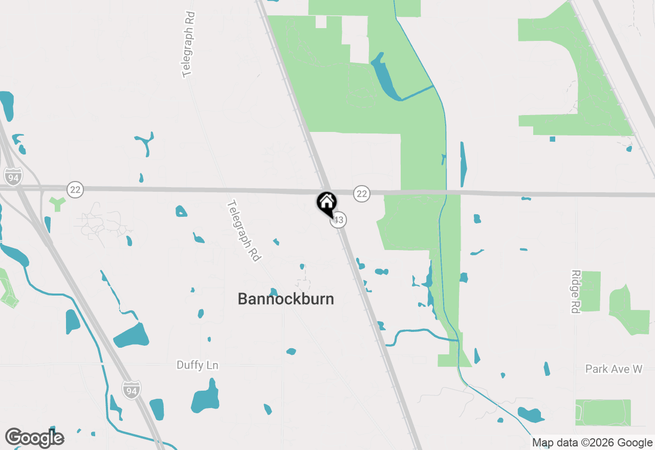 Map of 5 Dunsinane Lane, Bannockburn, IL 60015