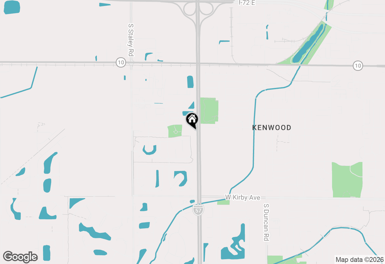 Map of 1004 Waters Edge Road, Champaign, IL 61822