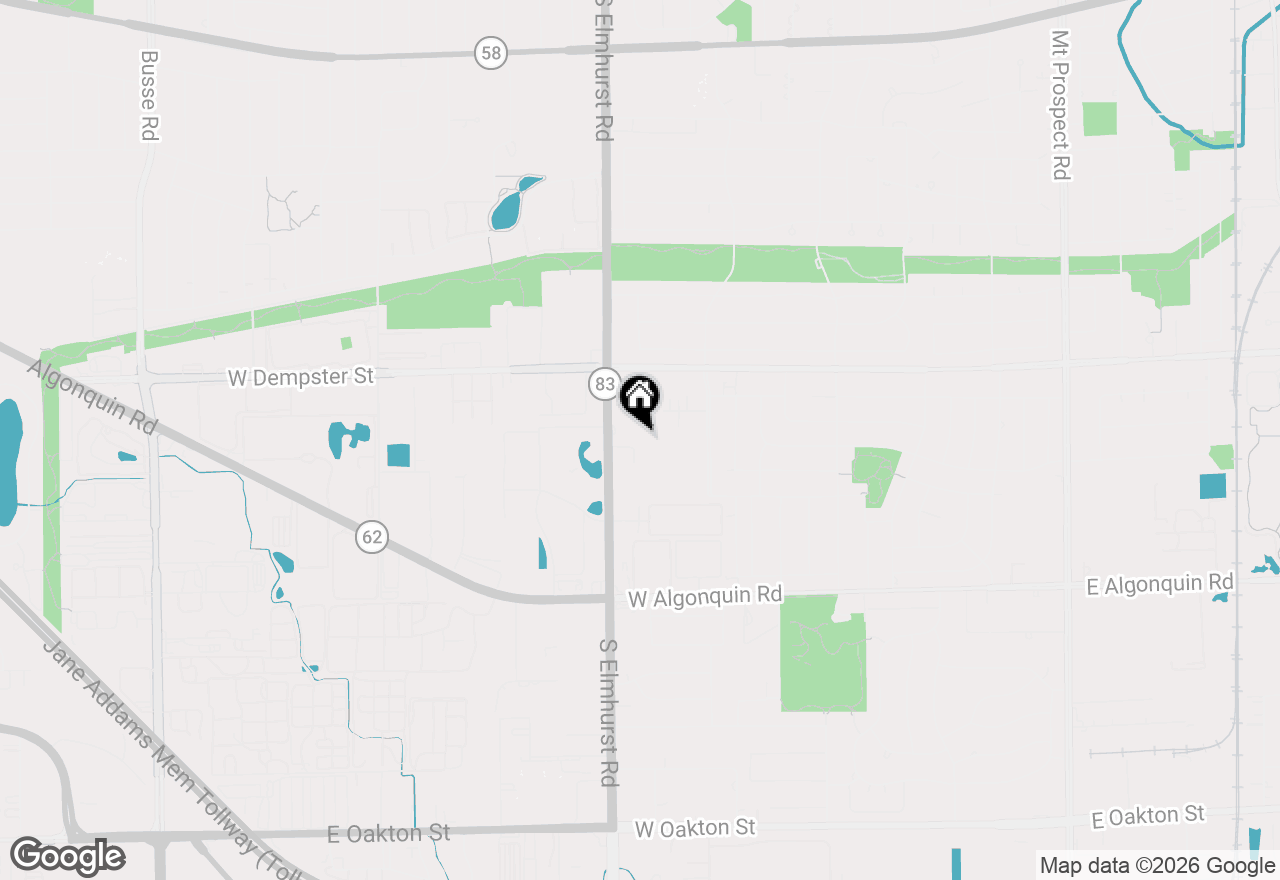 Map of 640 Murray Lane #111, Des Plaines, IL 60016