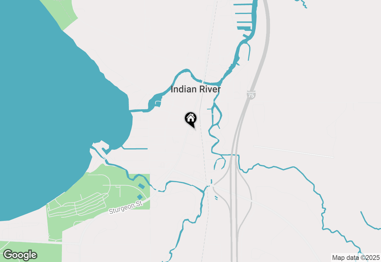 Map of 3725 S Straits, Indian River, MI 49749