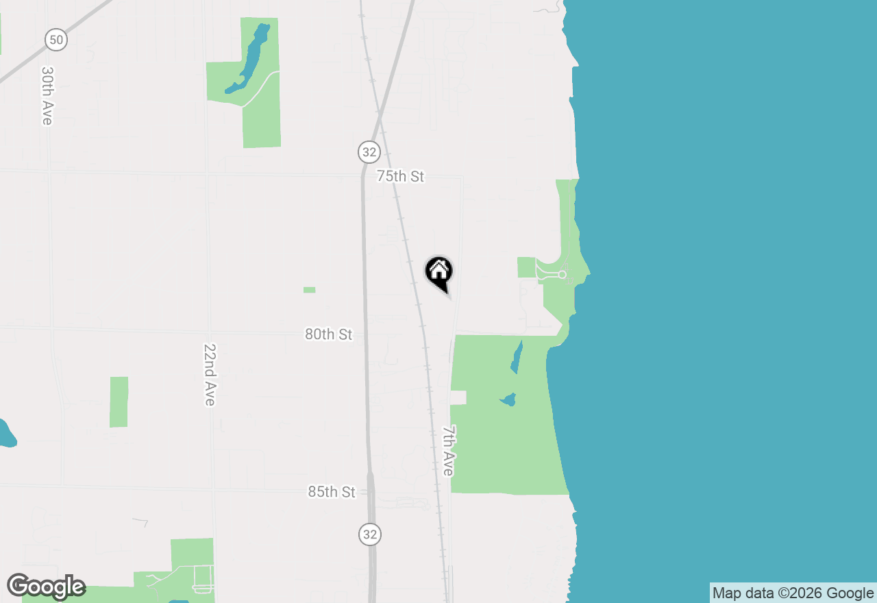 Map of 807 79th St, Kenosha, WI 53143