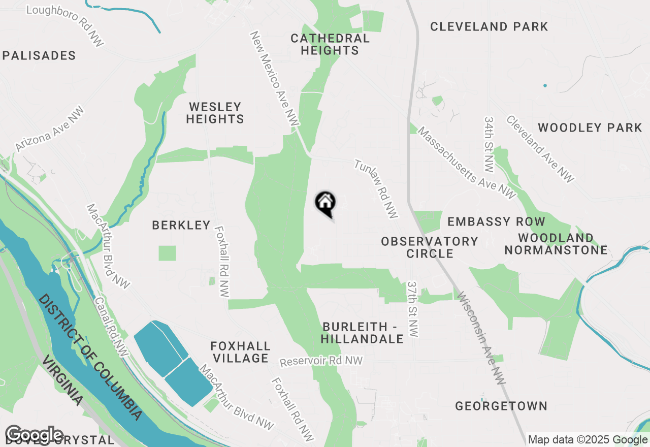 Map of 4004 Beecher Street Nw #304, Washington, DC 20007